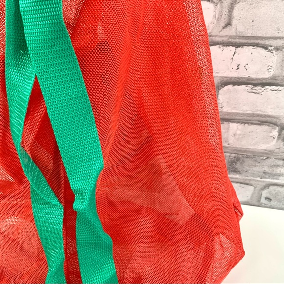 Sun Squad Red Watermelon Foldable Mesh Tote Bag - NWT - Picture 5 of 7